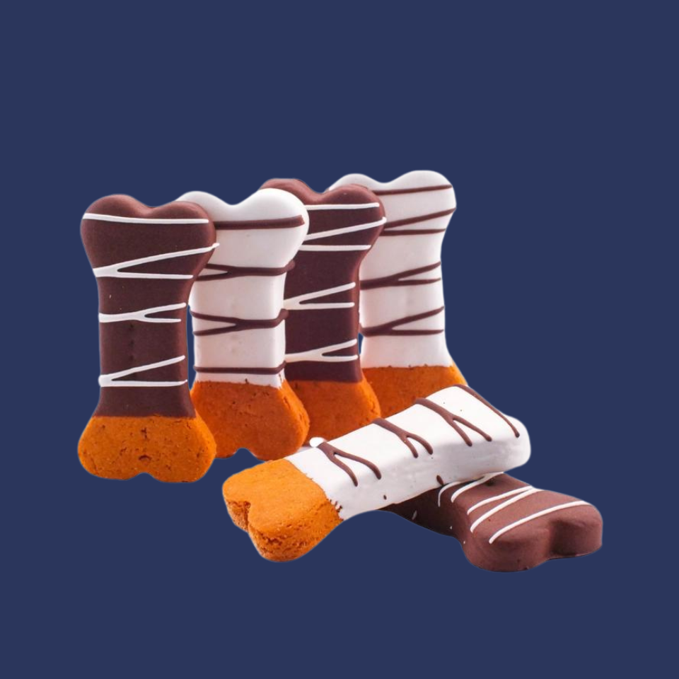 Gosanko Chocolate - Vanilla Dipped Dog Treat