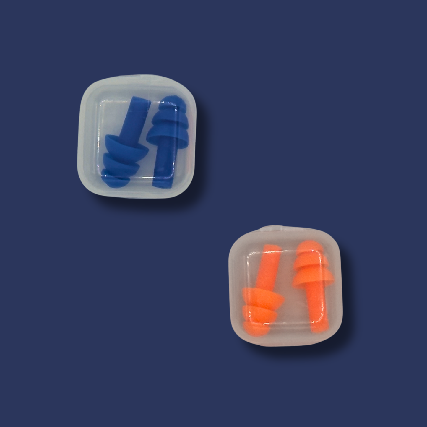 Reusable Silicone Earplugs with Travel Case | Final Stock