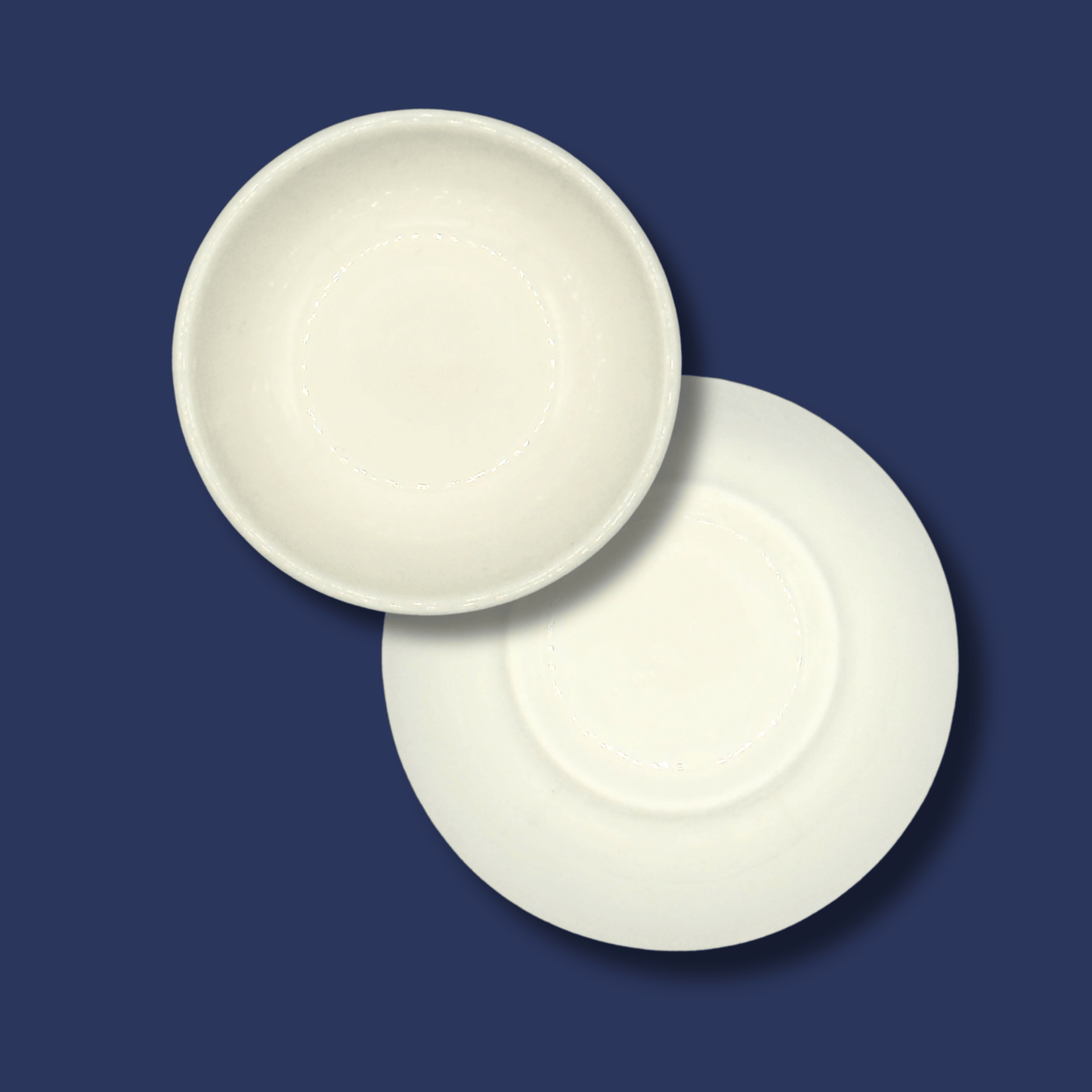 White Tapas Dip Bowl