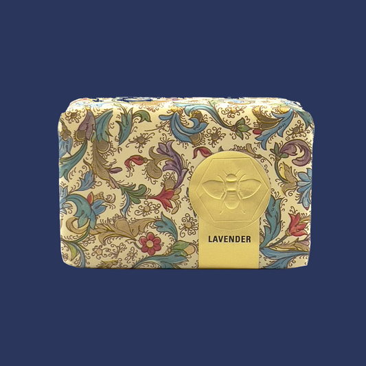 Honey House Naturals, Florentine Paper Wrapped Soap, Lavender Scent