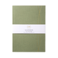 faded grey notebook